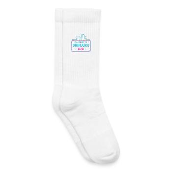 Welcome to Shinjuku - Chaussettes de tennis bio enfant - blanc - Droite