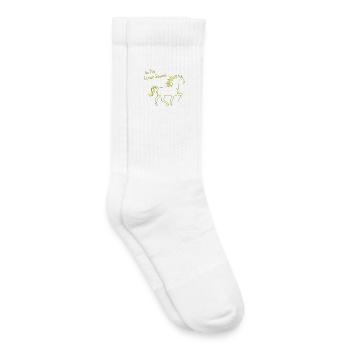 Isi Pisi Lemon Squeezi - Yellow - by Maison Bichon - Kids Tennis Socks - white - Right