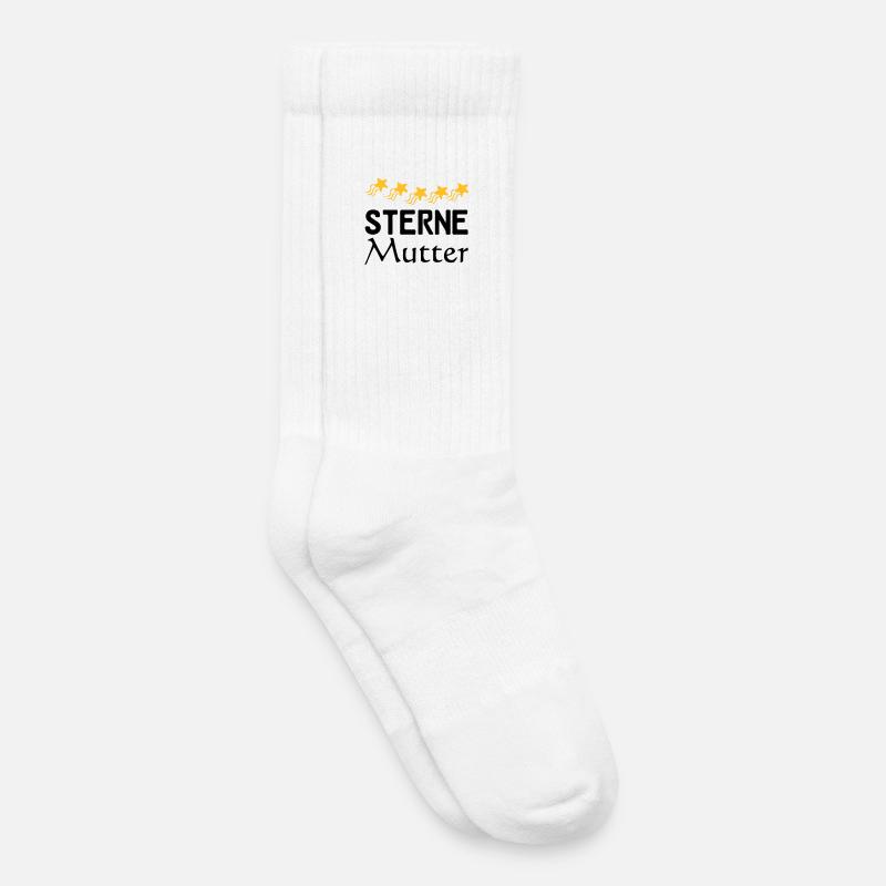 Sterne Mutter Mama Muttertag Familie Geschenk - Kinder Tennissocken - Weiß