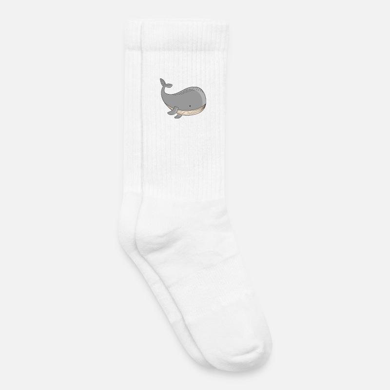 Wal - Kinder Tennissocken - Weiß