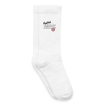 18. Geburtstag ,Volljährig ,Endlich Volljährig(25) - Kinder Tennissocken - Weiß - Rechts