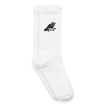 superbe chapeau costumé pour hommes avec Gamsbart - Chaussettes de tennis bio enfant - blanc - Droite