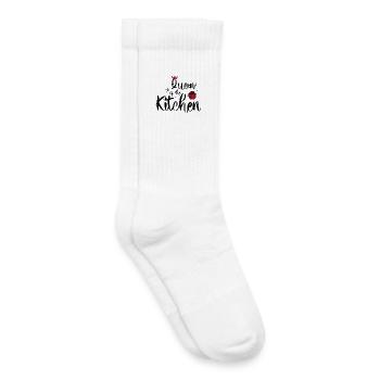 Queen of the Kitchen - Kids Tennis Socks - white - Right