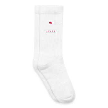 Chef étoilé - Chaussettes de tennis bio enfant - blanc - Droite