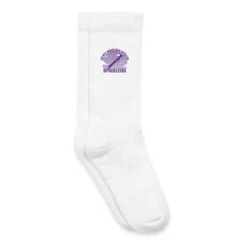 Ophikleide Musikerin Instrument Mädchen Geschenk - Kinder Tennissocken - Weiß - Rechts