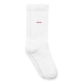 Nur ein Mädchen, das Videospiele liebt - Kinder Tennissocken - Weiß - Rechts