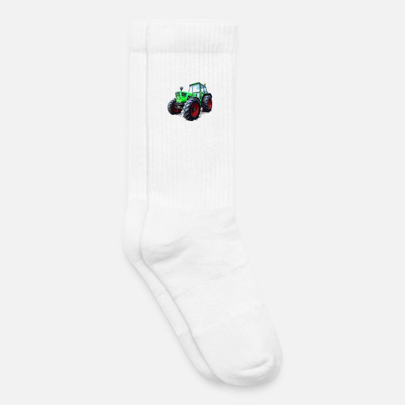 Traktor Deutz 13006 - Kinder Tennissocken - Weiß