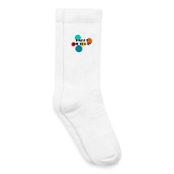ALLES GUTE ZUM GEBURTSTAG. ALLES GUTE ZUM GEBURTSTAG. JAHRESTAG. - Kinder Tennissocken - Weiß - Rechts
