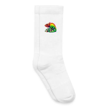 Chameleon - Kids Tennis Socks - white - Right