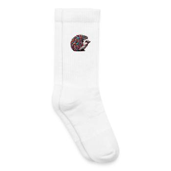 Hedgehog - Kids Tennis Socks - white - Right