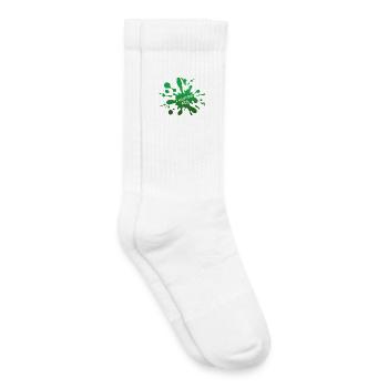 Palestine Kid Splash - Chaussettes de tennis bio enfant - blanc - Droite