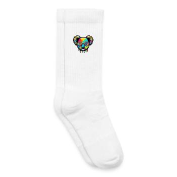 Koala mit Brille - Kinder Tennissocken - Weiß - Rechts
