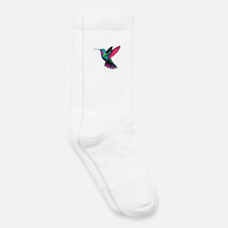 Kolibri - Kinder Tennissocken - Weiß