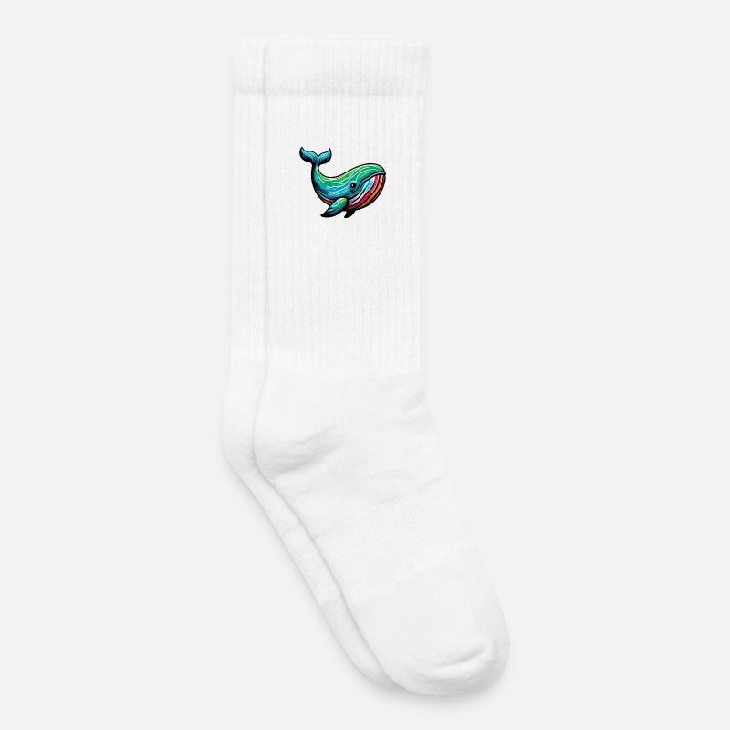 Wal - Kinder Tennissocken - Weiß