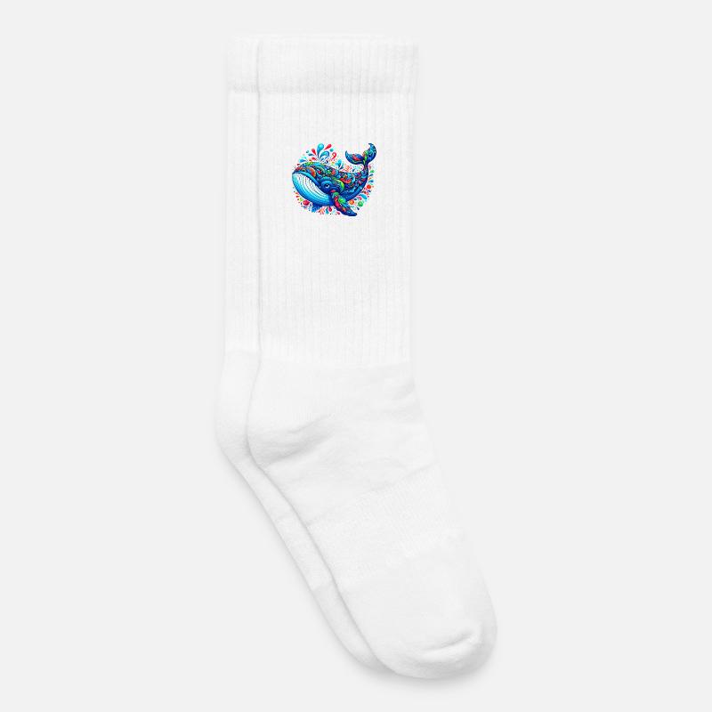 Wal - Kinder Tennissocken - Weiß