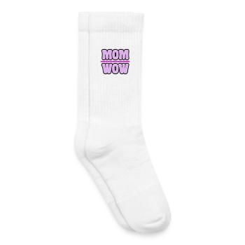 Maman - Chaussettes de tennis bio enfant - blanc - Droite