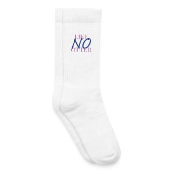 Otter with a difference – pun with style - Kids Tennis Socks - white - Right