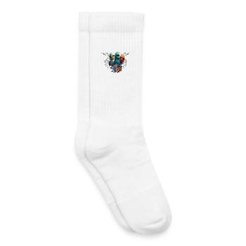 The Happy Bird Gang - Kids Tennis Socks - white - Right