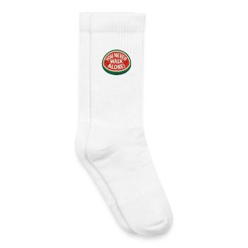 You Never Walk Alone - Watermelon - Kinder Tennissocken - Weiß - Rechts