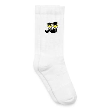 2 Raupen Schulabschluss Abitur bestanden College - Kinder Tennissocken - Weiß - Rechts
