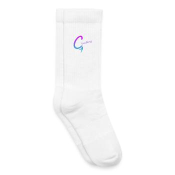 Escalade Cercle Conception de gradient Escalade Escalade - Chaussettes de tennis bio enfant - blanc - Droite