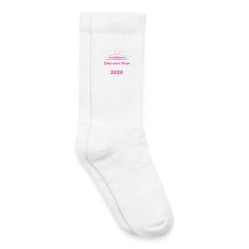 Voyage des filles 2026 Voyage des filles Tournée des filles Voyage des filles - Chaussettes de tennis bio enfant - blanc - Droite
