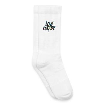 Love Culture Graffiti Collage - Kids Tennis Socks - white - Right