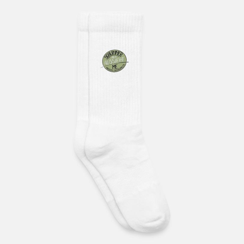 Schlimmer als es aussieht, M.E. - Kinder Tennissocken - Weiß