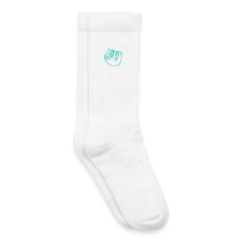 Ich kann heute nicht ich habe keine Lust - Introve - Kinder Tennissocken - Weiß - Rechts