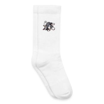 Schnauzer Riesenschnauzer Schnauzerbesitzer - Kinder Tennissocken - Weiß - Rechts