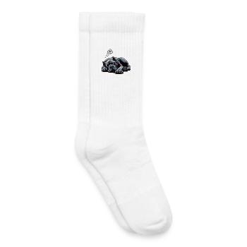 Canne Corso Cane Corsos Corso Hélic Corso Propriétaire - Chaussettes de tennis bio enfant - blanc - Droite