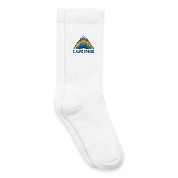 Alpe d'Huez Cycling Mountain - Kids Tennis Socks - white - Right