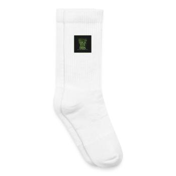 Bring Back the 80s | Retro Digital Design - Kids Tennis Socks - white - Right