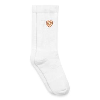 70 Years Bike Still Riding Birthday Gift - Kids Tennis Socks - white - Right
