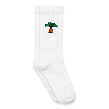 Carrot icon - Kids Tennis Socks - white - Right