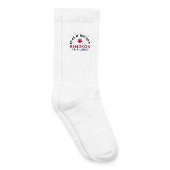 Bangkok - Kinder Tennissocken - Weiß - Rechts
