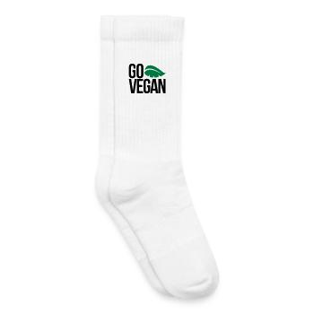 vegan - Kids Tennis Socks - white - Right