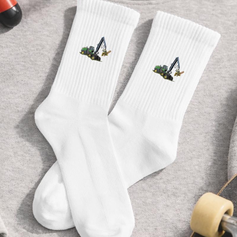 Moissonneuse-batteuse, Moissonneuse-batteuse Chaussettes de tennis bio enfant