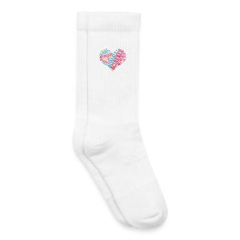 T-shirt Sicilia T-shirt Acireale nuage de mots - Chaussettes de tennis bio enfant - blanc - Droite
