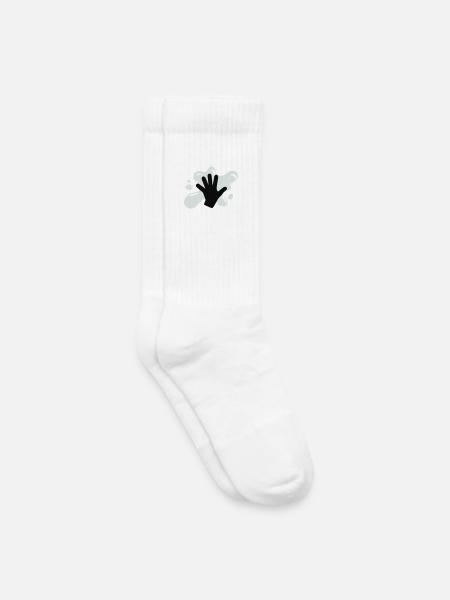 Climate Glue Action - Kids Tennis Socks - white