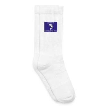Like a fish in water - Kids Tennis Socks - white - Right