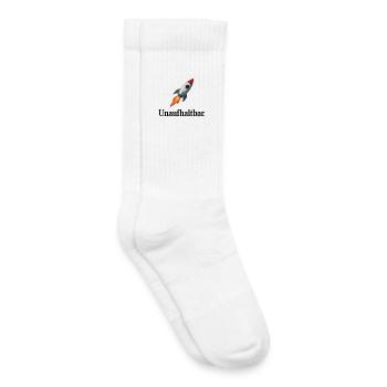 Imparable - Chaussettes de tennis bio enfant - blanc - Droite