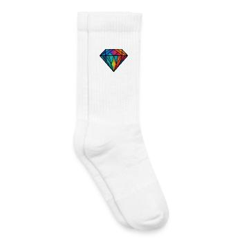 Diamant - Kinder Tennissocken - Weiß - Rechts