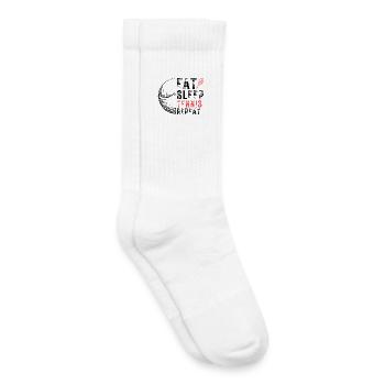 Tennis Passion Design Tennis Zitat - Kinder Tennissocken - Weiß - Rechts