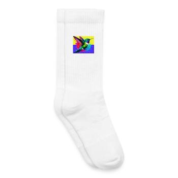 hummingbird - Kids Tennis Socks - white - Right