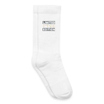 Vintage 1986, 40th Anniversary Gift - Kids Tennis Socks - white - Right