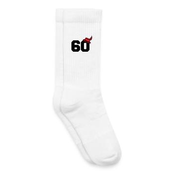 60 - Kids Tennis Socks - white - Right