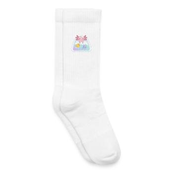 Bathtubs Axolotl - Kids Tennis Socks - white - Right