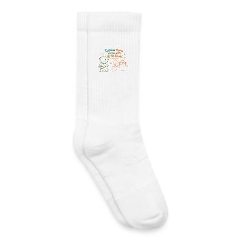 KitaKind Abschied von Mama - Kinder Tennissocken - Weiß - Rechts