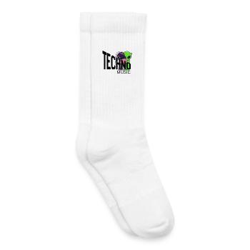 Alien Hug Duo Neon Glow - Kids Tennis Socks - white - Right